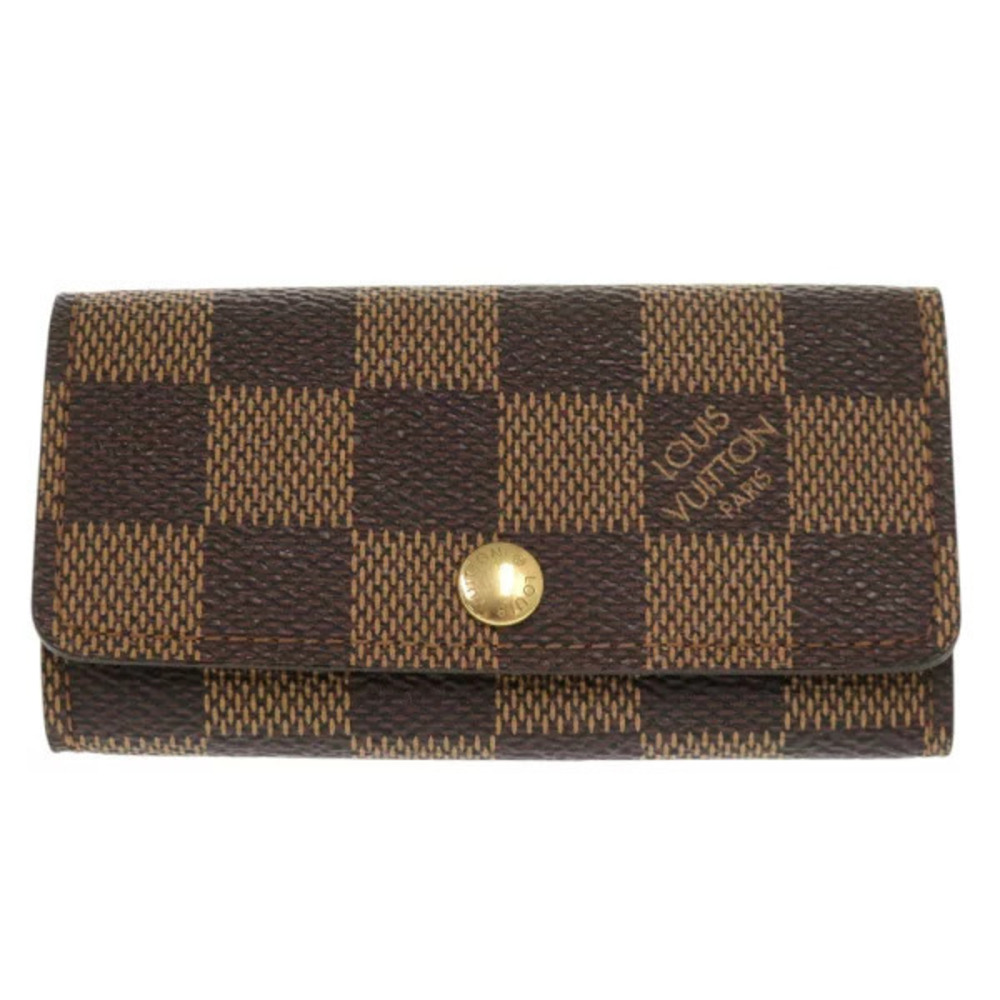 Louis Vuitton Multicles Damier Brown Key Case Wallet LV